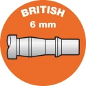 PREVOST Composite Body Safety Quick Connect Coupling, 10mm Barb, Composite Body, 12 bar, -15°C to 70°C, BSI 061810CP