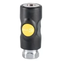 PREVOST Composite Body Safety Quick Connect Coupling, 3/8 in Male BSP, 12 bar, -15°C to 70°C ASI 061152CP