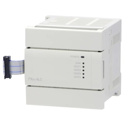 Mitsubishi Electric Analogue Module DC Transistor, 4 Inputs, 4 Outputs, DIN Rail FX3U
