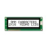 Midas Alphanumeric LED LCD Monochrome Display, 2 x 16 Characters, White on White, 8-Bit Interface, LED MC21609AB6W-FPTLW-V2