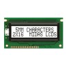 Midas Alphanumeric LED LCD Monochrome Display, 2 x 16 Characters, White on White, 8-Bit Interface, LED MC21605A6W-FPTLW-V2