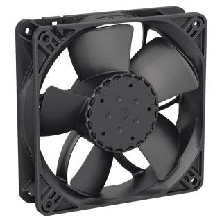 ebm-papst Axial Fan 12V DC, 220 m³/h, 6 W, Ball Bearing, Square Frame, IP68, 119 x 32 x 32 mm 