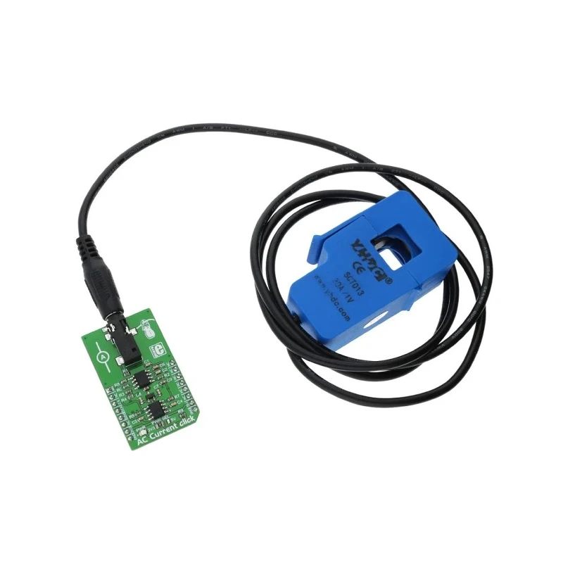 MikroElektronika AC Current Click Bundle Current Measurement Development Kit 30A, Shield for MikroBus MIKROE-2525