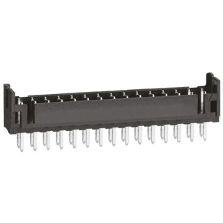 Hirose Straight Through Hole PCB Header, 30 Contacts, 2 mm Pitch, 2 Rows, Shrouded DF11
