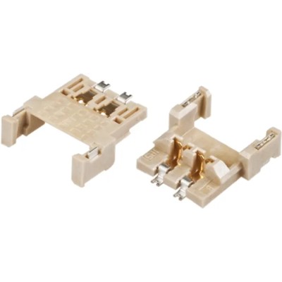 Hirose Straight Surface PCB Socket, 4 Contacts, 1 Row, 2 mm Pitch, 12A, Board-to-Board/Wire-to-Board, Solder, Female DF59