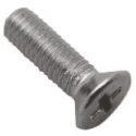 Hammond Steel Enclosure Accessory Machine Screw, 10 mm, Steel, 1455MS100BK