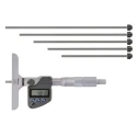 Mitutoyo Electronic Depth Gauge 150 mm Imperial & Metric, Stainless Steel, ±0.001 mm Accuracy, Digital Display 329-350-30