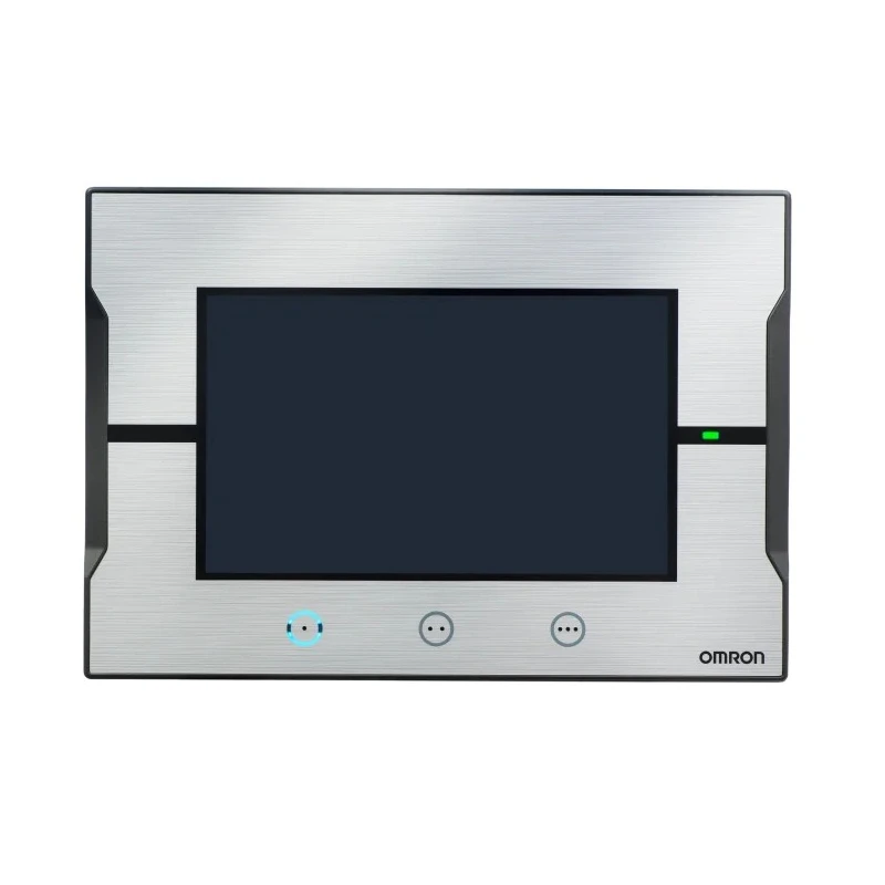 Omron Touch Screen HMI, 7 Inch, TFT LCD, 800 x 480 Pixels, 6 Ports, IP65, NA5-7W001S-V1