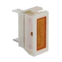 Arcolectric (Bulgin) Ltd Orange Panel Mount Indicator 250V, 16A, Prominent Bezel, Solder Tab, Neon Lamp C0430FQNBA