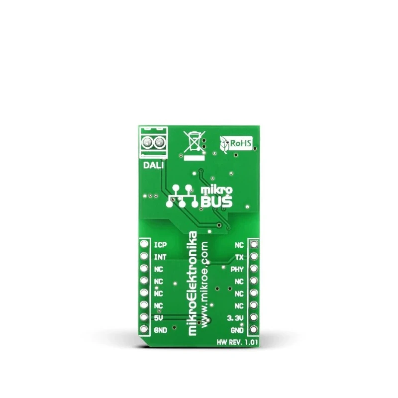 MikroElektronika DALI Click mikroBUS Development Kit for Optocoupler, GPIO Interface, 3.3 V/5 V, MIKROE-1297