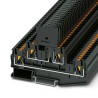 Phoenix Contact PTTB 4-HESI (5X20) Series Fuse Modular Terminal Block, 2-Level, Push-in, 500V, Black 3211886