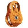 Petzl Rope Pulley Aluminium, 7 - 13 mm Rope Diameter, 21 mm Sheave, Yellow P05W