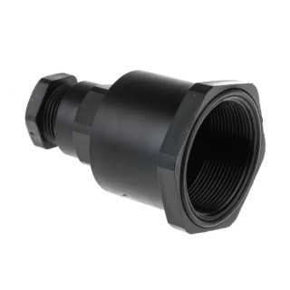 Bulgin Bucaneer Straight Circular Connector Backshell, For Use With Connector, 4-Way, IP68, Glass Filled Polyamide, PX0799