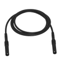 Pico Technology Connector Test Lead 36A, Black, 500mm, 1000V CAT III, Double Insulated, Male Shrouded Plugs TA308