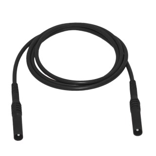 Pico Technology Connector Test Lead 36A, Black, 500mm, 1000V CAT III, Double Insulated, Male Shrouded Plugs TA308