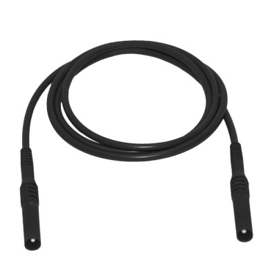 Pico Technology Connector Test Lead 36A, Black, 500mm, 1000V CAT III, Double Insulated, Male Shrouded Plugs TA308