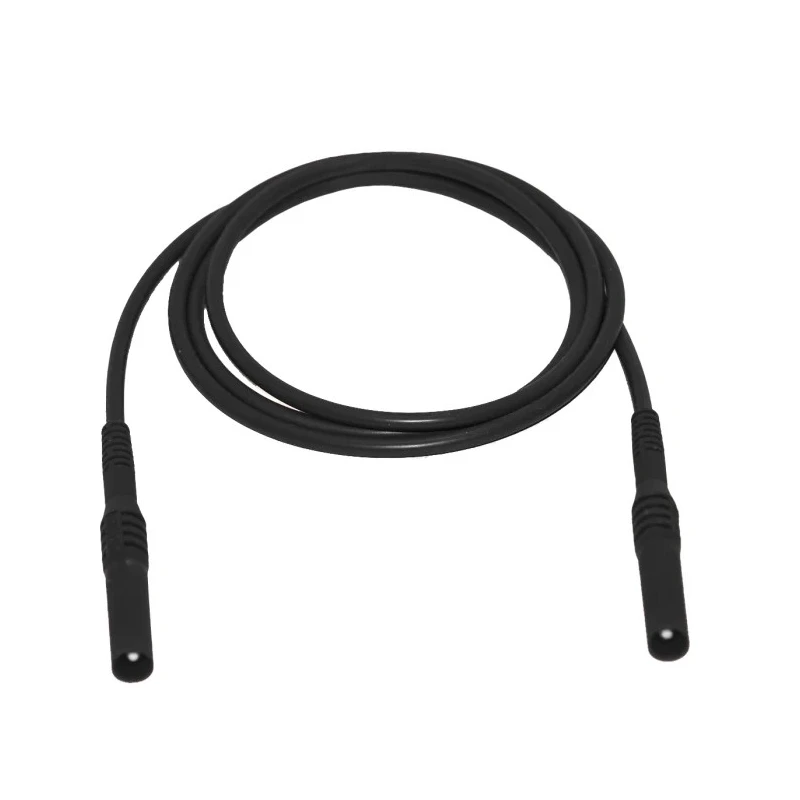 Pico Technology Connector Test Lead 36A, Black, 500mm, 1000V CAT III, Double Insulated, Male Shrouded Plugs TA308