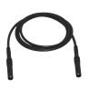 Pico Technology Connector Test Lead 36A, Black, 500mm, 1000V CAT III, Double Insulated, Male Shrouded Plugs TA308