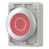 Eaton RMQ Titan M30 Series Red Momentary Push Button Switch, Metal, 30.5 mm Cutout, IP66/IP67/IP69K 182939 M30C-FD-R-X0