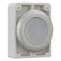 Eaton RMQ Titan M30 Series White Momentary Push Button Switch, 30 mm Cutout, IP67, Metal, Round 182925 M30C-FDL-W