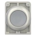 Eaton RMQ Titan M30 Series White Momentary Push Button Switch, 30 mm Cutout, IP67, Metal, Round 182925 M30C-FDL-W