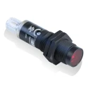 Baumer Retroreflective Photoelectric Sensor Barrel, 4.5 m Detection Range, PNP Output, IP67, LED, 30V DC OR18.RR-PW1P.71O