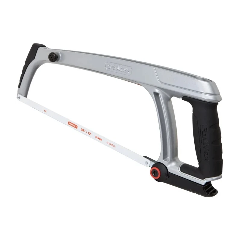 Stanley FatMax Hacksaw 300 mm 24 TPI Bi-Metal Adjustable Tension Diecast Body 1-20-531