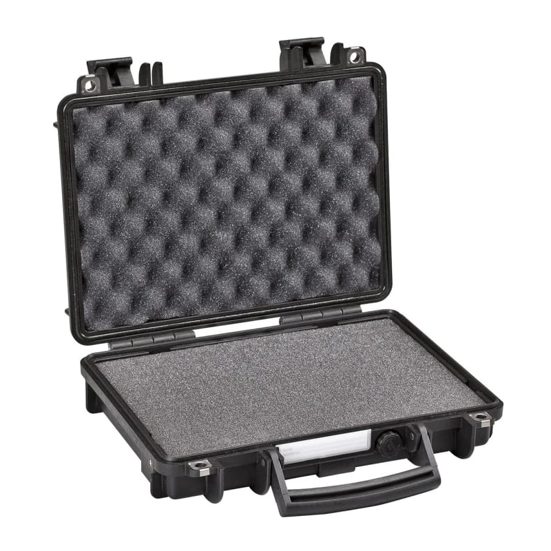 Explorer Cases Waterproof Plastic Transit Case, Polypropylene, Foam, Black, Lockable, 326 x 269 x 75 mm, IP67 3005.B