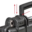 Explorer Cases Waterproof Plastic Transit Case, Polypropylene, Foam, Black, Lockable, 326 x 269 x 75 mm, IP67 3005.B