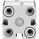 Festo Double Acting Pneumatic Cylinder 20mm Bore, 10mm Stroke, Aluminium Body, 10 Bar Max, Through Hole Mount ADN-20-10-A-P-A