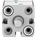 Festo Double Acting Pneumatic Cylinder 20mm Bore, 10mm Stroke, Aluminium Body, 10 Bar Max, Through Hole Mount ADN-20-10-A-P-A