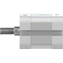 Festo Double Acting Pneumatic Cylinder 20mm Bore, 10mm Stroke, Aluminium Body, 10 Bar Max, Through Hole Mount ADN-20-10-A-P-A