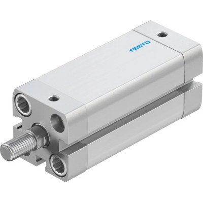 Festo Pneumatic Cylinder 20mm Bore, 50mm Stroke, Double Acting, ADN Series Aluminium Body ADN-20-50-A-P-A