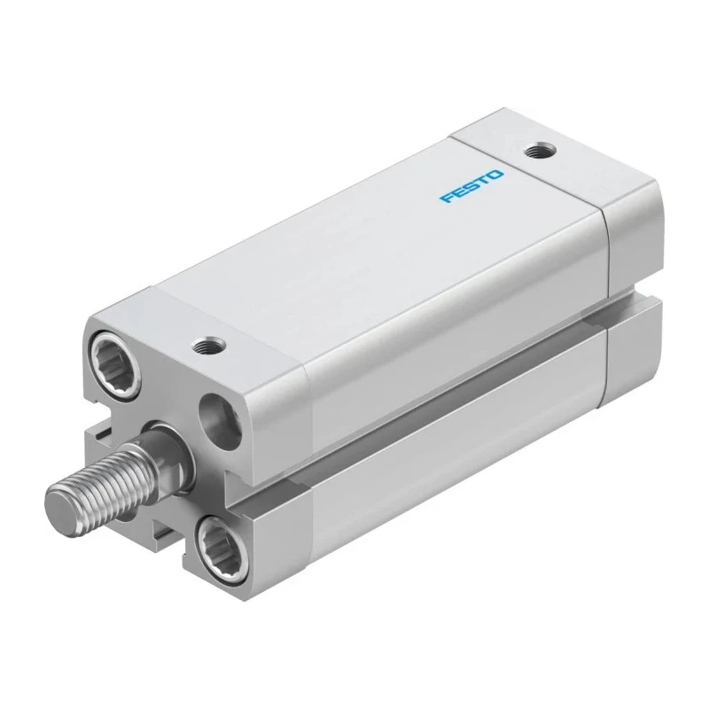Festo Pneumatic Cylinder 20mm Bore, 50mm Stroke, Double Acting, ADN Series Aluminium Body ADN-20-50-A-P-A