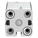 Festo Pneumatic Cylinder 20mm Bore, 50mm Stroke, Double Acting, ADN Series Aluminium Body ADN-20-50-A-P-A