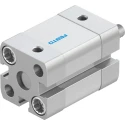 Festo Pneumatic Cylinder 16mm Bore, 10mm Stroke, Double Acting, Aluminium, ADN Series ADN-16-10-A-P-A