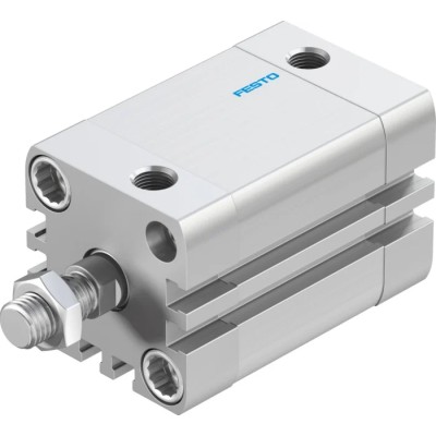 Festo Pneumatic Cylinder 32mm Bore, 30mm Stroke, Double Acting, Aluminium Body, ADN Series ADN-32-30-A-P-A