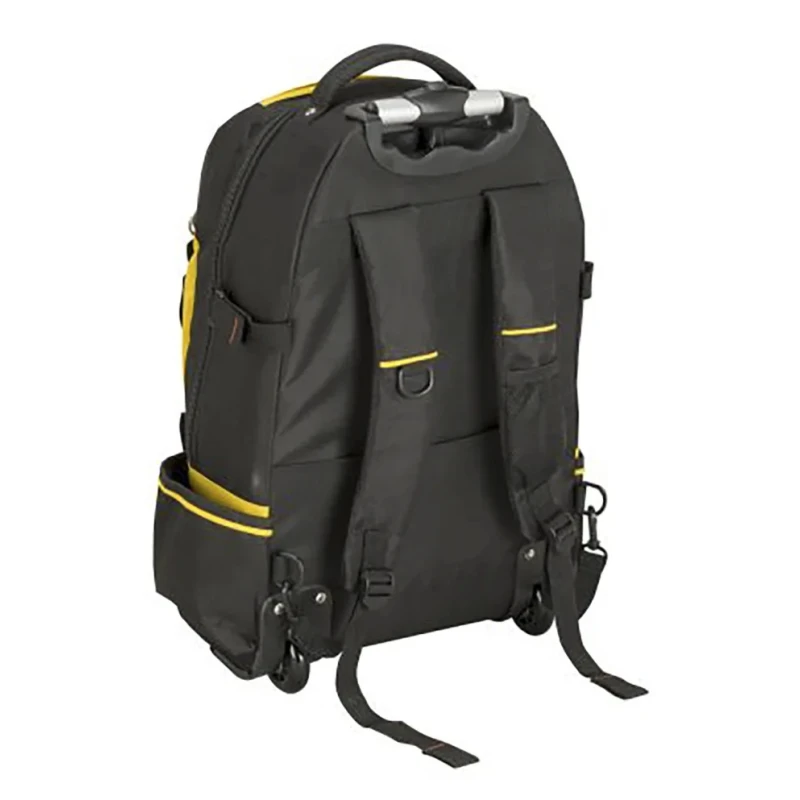Stanley Fabric Tool Backpack with Shoulder Strap, Zipper, 24.5L Capacity, Heavy-Duty 600 Denier, 360x230x540mm 1-79-215