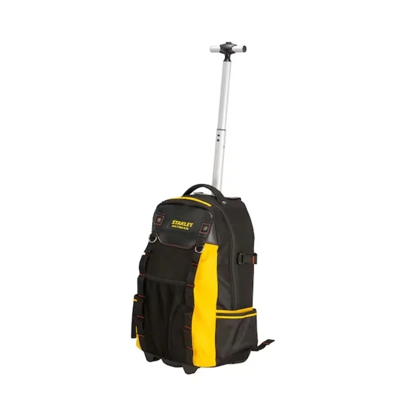 Stanley Fabric Tool Backpack with Shoulder Strap, Zipper, 24.5L Capacity, Heavy-Duty 600 Denier, 360x230x540mm 1-79-215