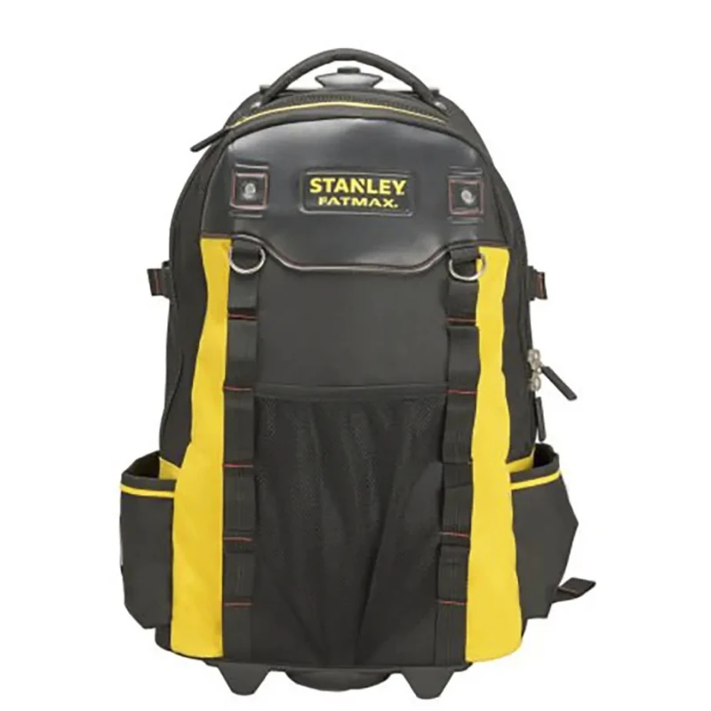 Stanley Fabric Tool Backpack with Shoulder Strap, Zipper, 24.5L Capacity, Heavy-Duty 600 Denier, 360x230x540mm 1-79-215