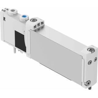 Festo Solenoid Valve 5/2 Electric VUVG Series, 24V DC, M3 Port, Manifold, 550 L/min, Aluminium, VUVG-B14-M52-MZT-F-1T1L
