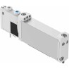 Festo Solenoid Valve 5/2 Electric VUVG Series, 24V DC, M3 Port, Manifold, 550 L/min, Aluminium, VUVG-B14-M52-MZT-F-1T1L