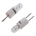 RS PRO Bi-Pin Indicator Light, Clear, 14V, 80mA, 1000h, T-1¾, 5.87mm Diameter 577-516