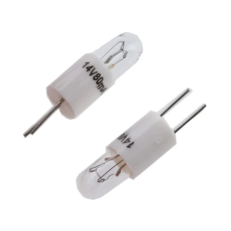 RS PRO Bi-Pin Indicator Light, Clear, 14V, 80mA, 1000h, T-1¾, 5.87mm Diameter 577-516