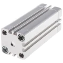 Festo ADN-40-60-A-P-A Pneumatic Cylinder, Double Acting, 40mm Bore, 60mm Stroke, 10 Bar, Aluminium Body