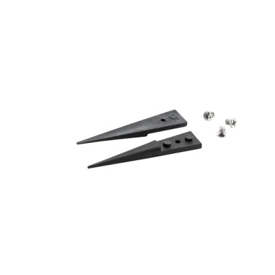 ideal-tek 40mm Carbon Fibre Nylon Pointed Fine Straight ESD Safe Tweezer Tips A3CF