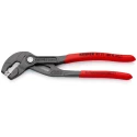 Knipex Hose Clamp Plier, Serrated, Plastic-Coated Handle, 1-Piece, 180mm, 50mm Jaw 85 51 180 A