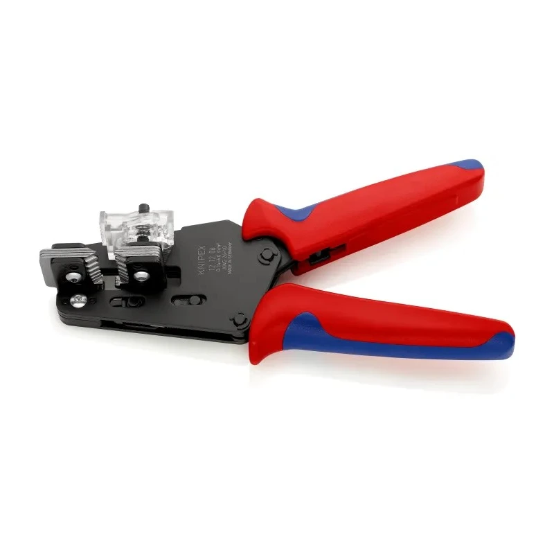 Knipex Multi-Core Insulated Precision Insulation Stripper, 2.5 to 10 mm² Stripping Range, 195mm, 4 Blade 12 12 10