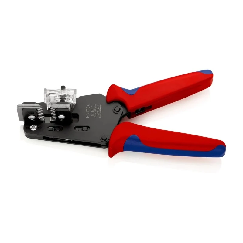 Knipex Multi-Core Insulated Precision Insulation Stripper, 2.5 to 10 mm² Stripping Range, 195mm, 4 Blade 12 12 10