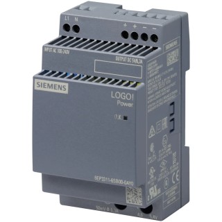 Siemens LOGO POWER Switched Mode DIN Rail Power Supply, AC/DC Input 85–264V, 5V DC 6.3A Output, 31.5W 6EP3311-6SB00-0AY0